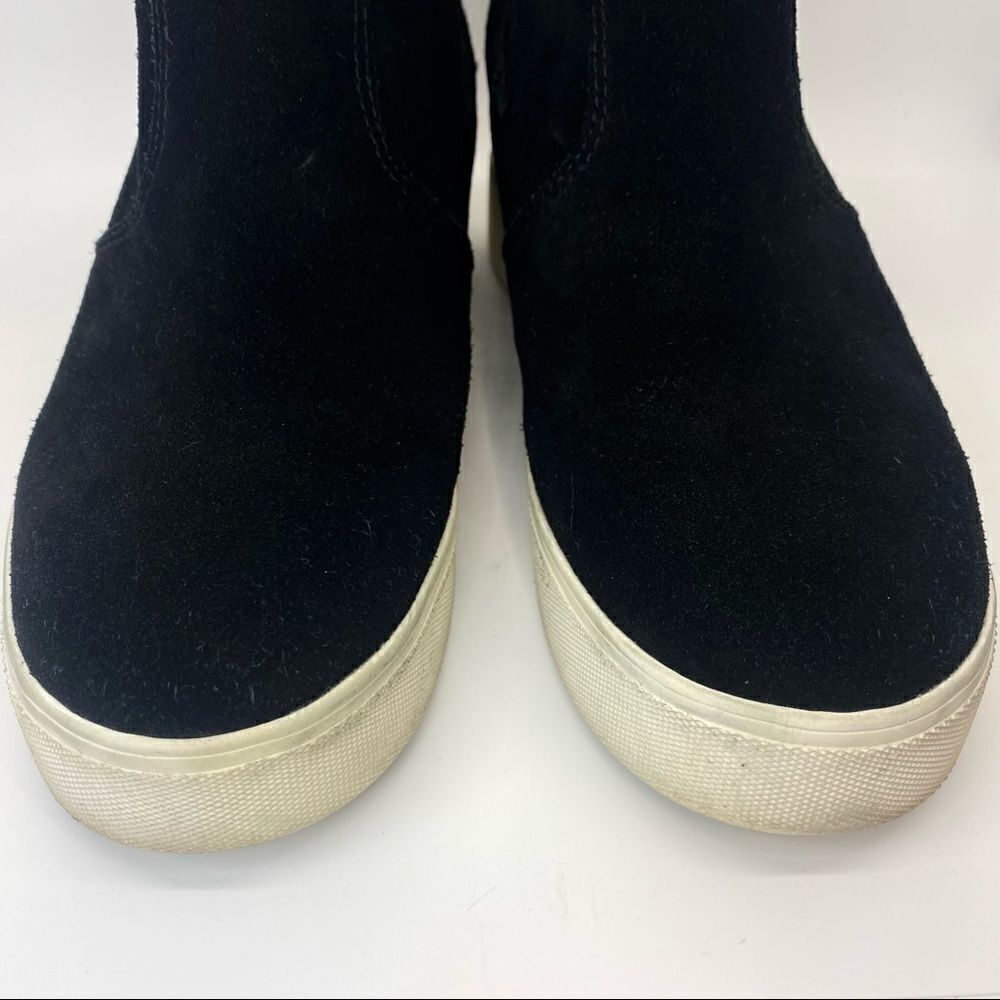 J/SLIDES Sami Suede Platform Booties - Picture 2 of 8